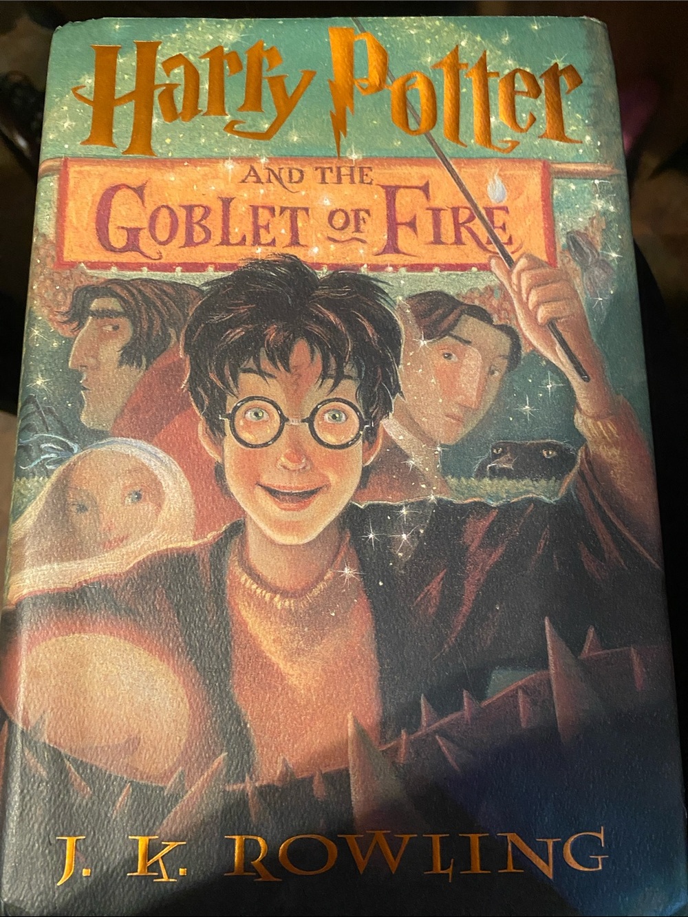 Harry Potter and the Goblet of Fire by J.K. Rowling - Illustrated Cover